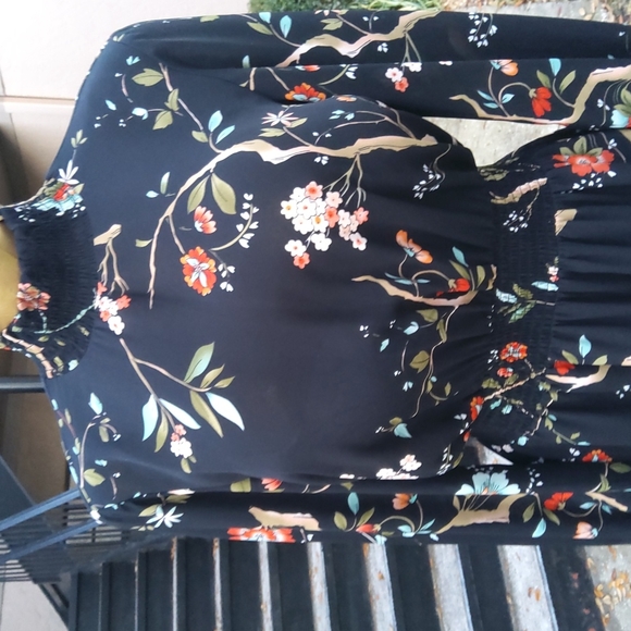 Nanette Lepore floral print dress SIZE 4 - Picture 4 of 6